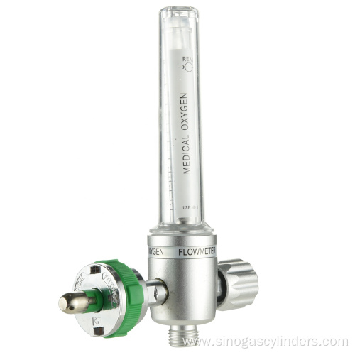Wall Mounted Medical O2 Flowmeter with Humidifier Bottles